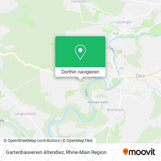 Gartenbauverein Altendiez Karte
