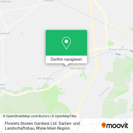 Flowers Stones Gardens Ltd. Garten- und Landschaftsbau Karte