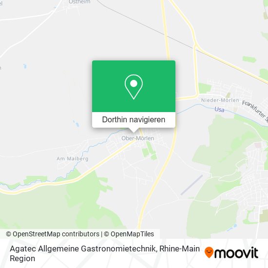 Agatec Allgemeine Gastronomietechnik Karte
