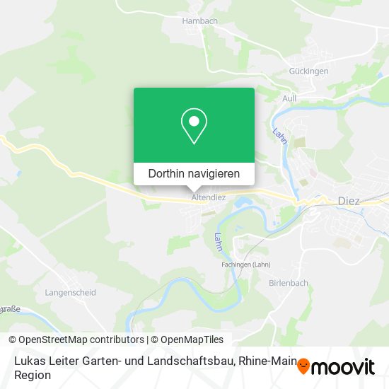 Lukas Leiter Garten- und Landschaftsbau Karte