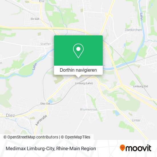 Medimax Limburg-City Karte