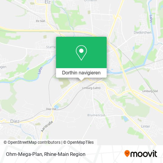 Ohm-Mega-Plan Karte