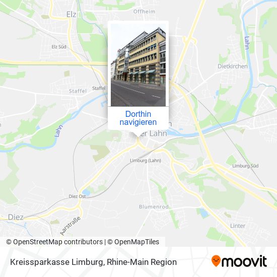 Kreissparkasse Limburg Karte