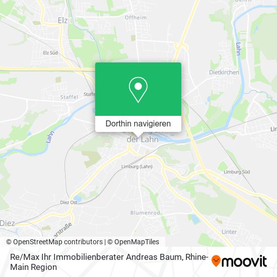 Re / Max Ihr Immobilienberater Andreas Baum Karte
