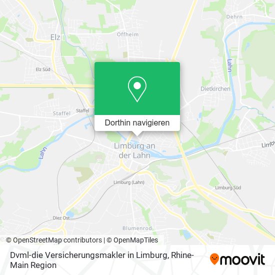 Dvml-die Versicherungsmakler in Limburg Karte