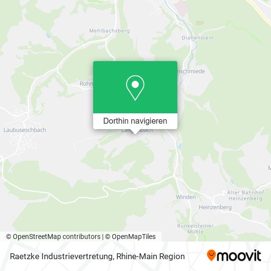 Raetzke Industrievertretung Karte