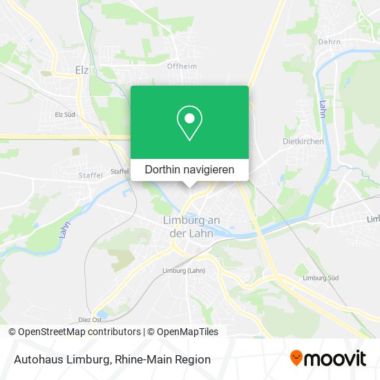 Autohaus Limburg Karte