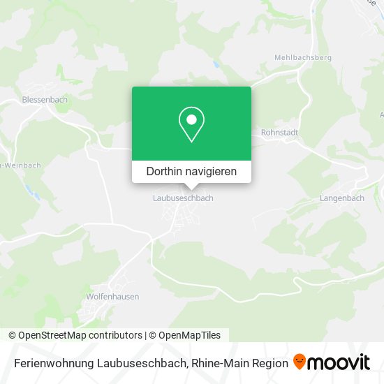 Ferienwohnung Laubuseschbach Karte