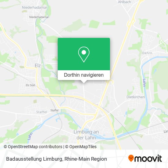 Badausstellung Limburg Karte