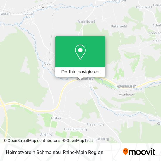 Heimatverein Schmalnau Karte