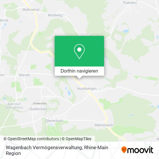 Wagenbach Vermögensverwaltung Karte