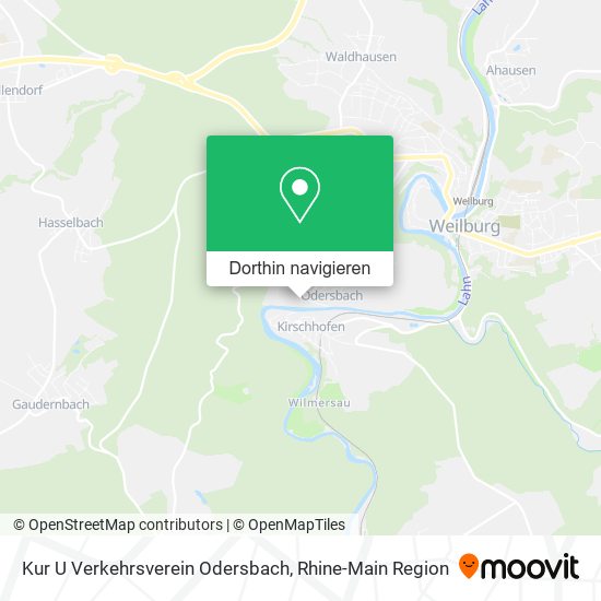 Kur U Verkehrsverein Odersbach Karte