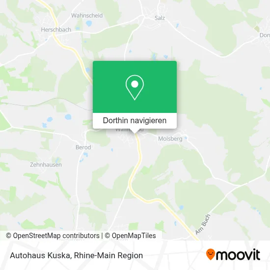 Autohaus Kuska Karte