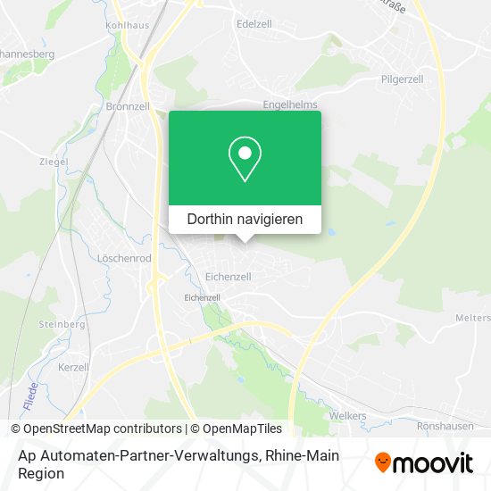Ap Automaten-Partner-Verwaltungs Karte