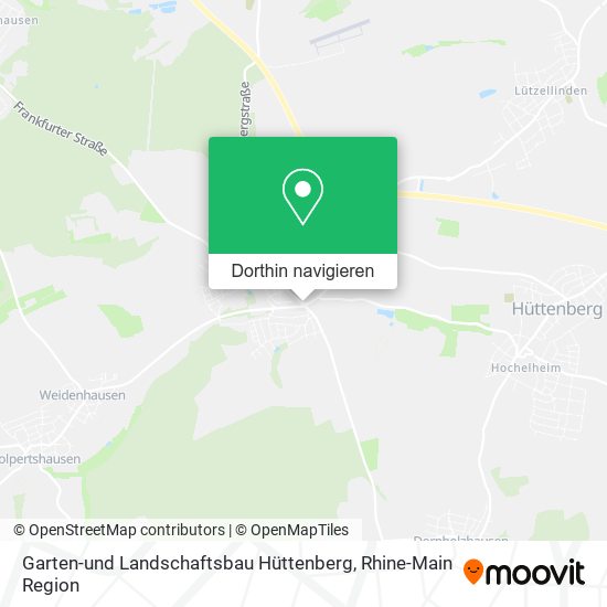 Garten-und Landschaftsbau Hüttenberg Karte