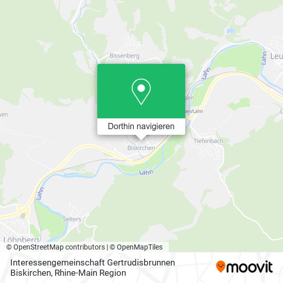 Interessengemeinschaft Gertrudisbrunnen Biskirchen Karte
