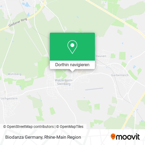 Biodanza Germany Karte