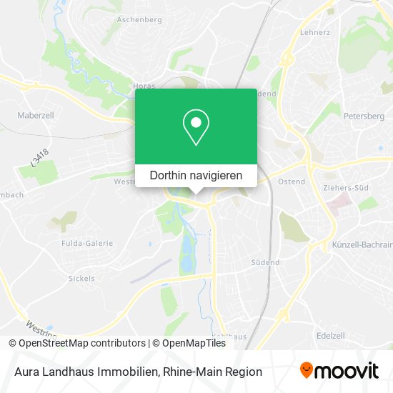 Aura Landhaus Immobilien Karte