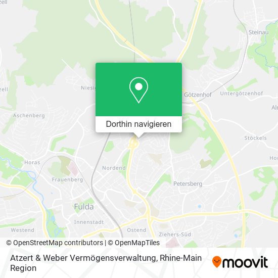 Atzert & Weber Vermögensverwaltung Karte