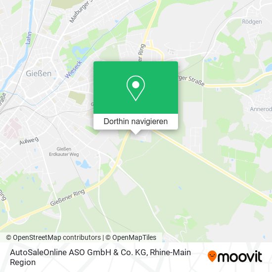 AutoSaleOnline ASO GmbH & Co. KG Karte