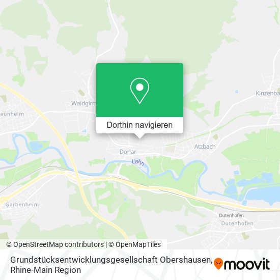 Grundstücksentwicklungsgesellschaft Obershausen Karte