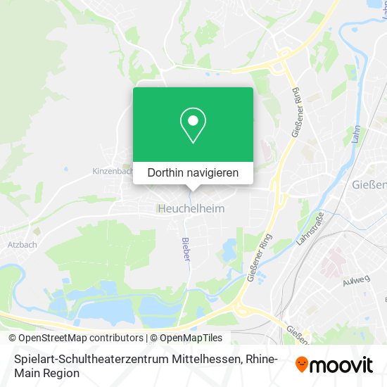 Spielart-Schultheaterzentrum Mittelhessen Karte