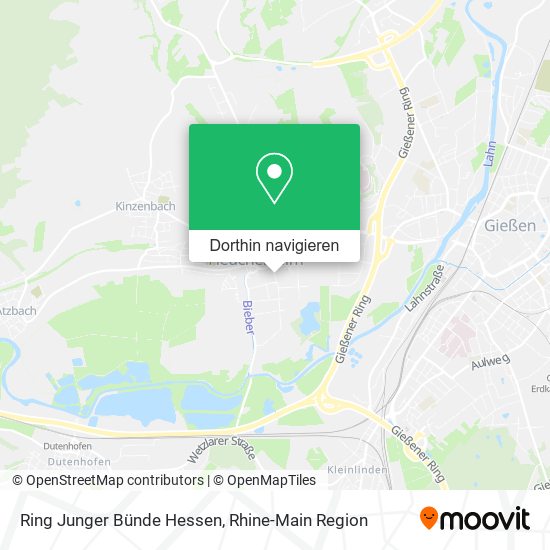 Ring Junger Bünde Hessen Karte