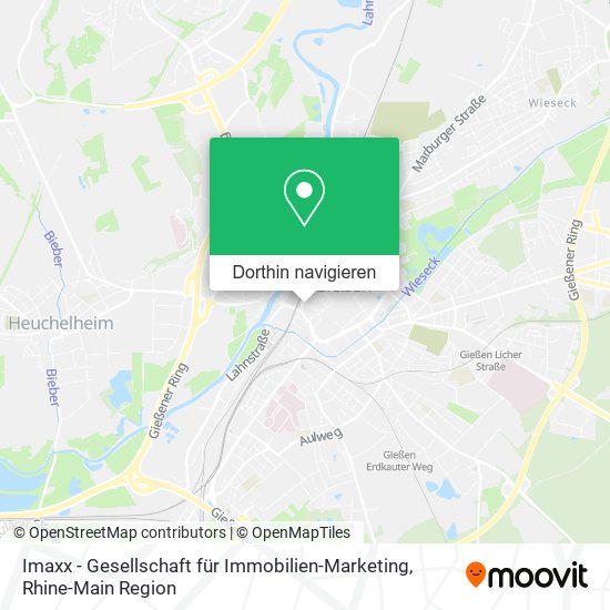 Imaxx - Gesellschaft für Immobilien-Marketing Karte