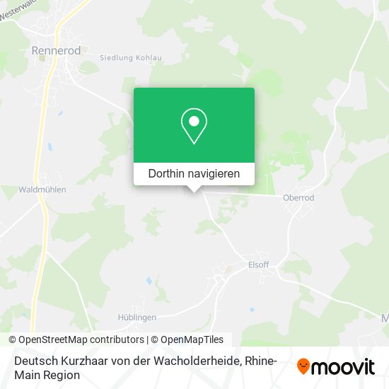 Deutsch Kurzhaar von der Wacholderheide Karte