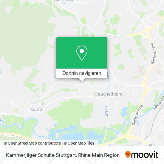 Kammerjäger Schulte Stuttgart Karte