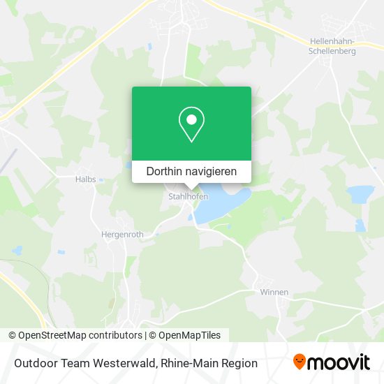 Outdoor Team Westerwald Karte