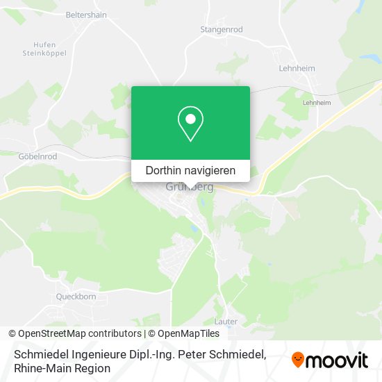 Schmiedel Ingenieure Dipl.-Ing. Peter Schmiedel Karte