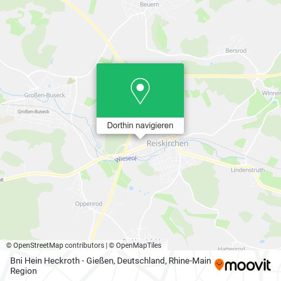 Bni Hein Heckroth - Gießen, Deutschland Karte