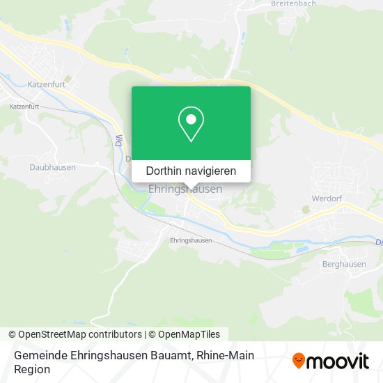 Gemeinde Ehringshausen Bauamt Karte