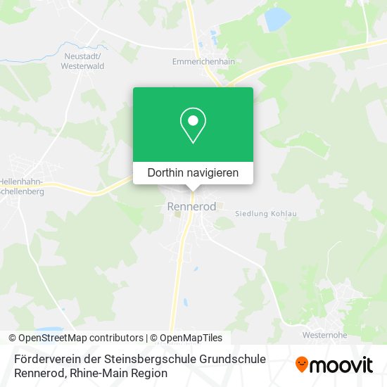 Förderverein der Steinsbergschule Grundschule Rennerod Karte