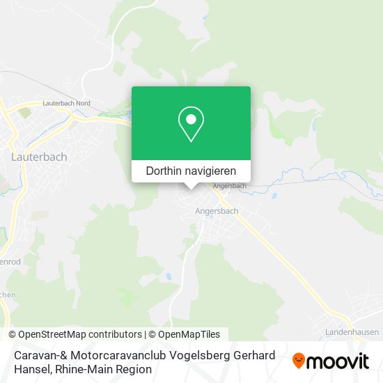 Caravan-& Motorcaravanclub Vogelsberg Gerhard Hansel Karte