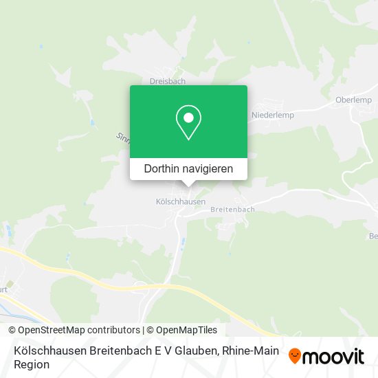 Kölschhausen Breitenbach E V Glauben Karte