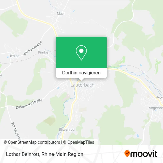 Lothar Beinrott Karte