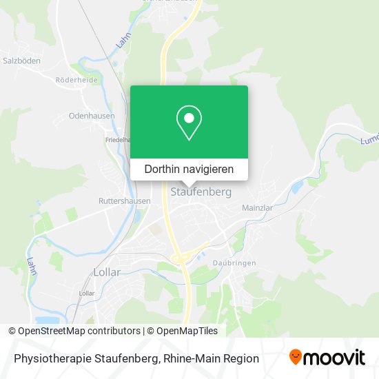 Physiotherapie Staufenberg Karte