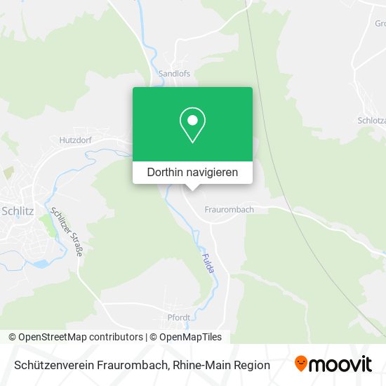 Schützenverein Fraurombach Karte