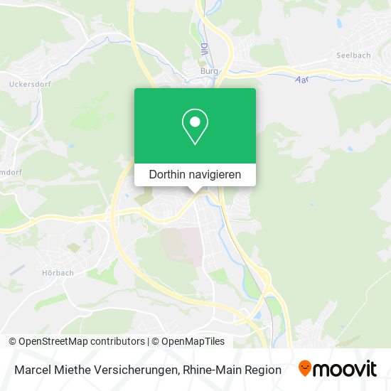 Marcel Miethe Versicherungen Karte