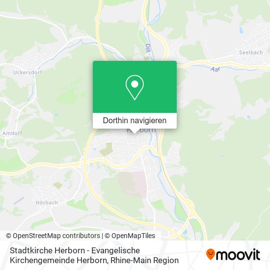 Stadtkirche Herborn - Evangelische Kirchengemeinde Herborn Karte