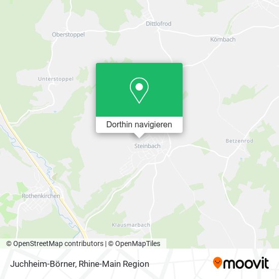Juchheim-Börner Karte