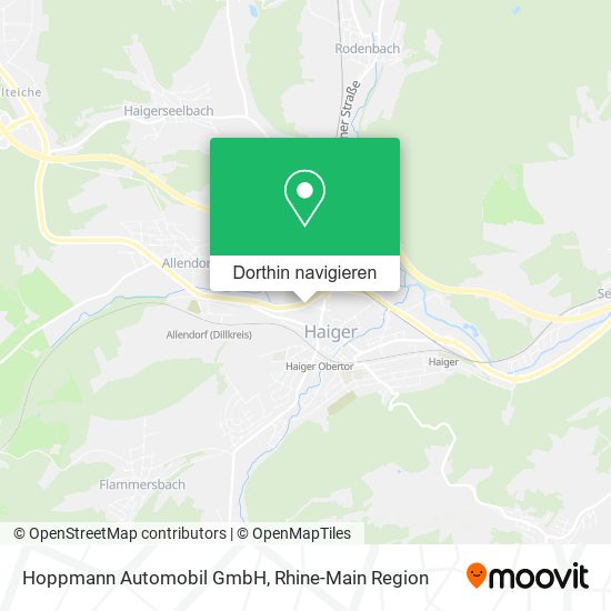 Hoppmann Automobil GmbH Karte