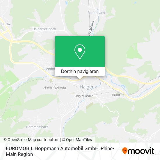 EUROMOBIL Hoppmann Automobil GmbH Karte