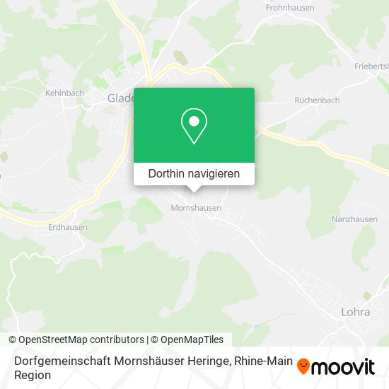 Dorfgemeinschaft Mornshäuser Heringe Karte