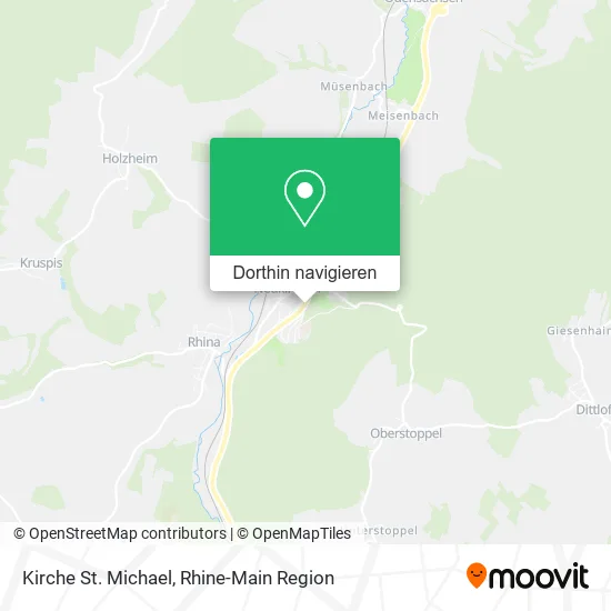 Kirche St. Michael Karte