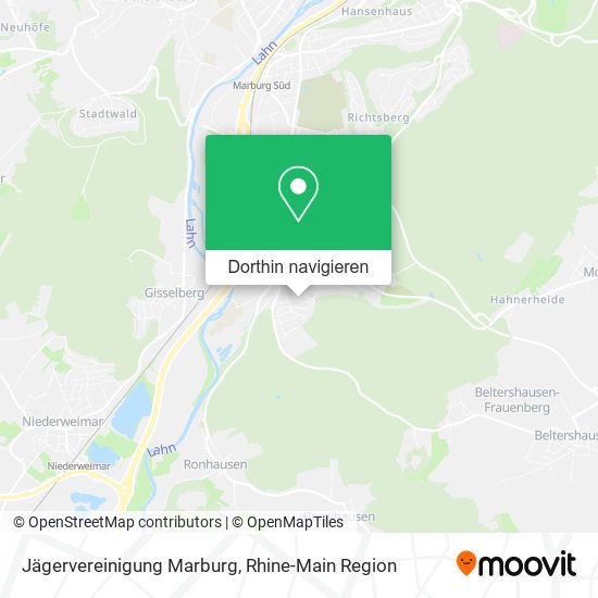 Jägervereinigung Marburg Karte
