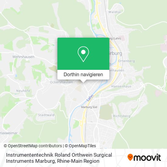 Instrumententechnik Roland Orthwein Surgical Instruments Marburg Karte