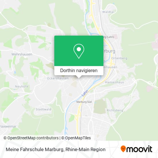 Meine Fahrschule Marburg Karte